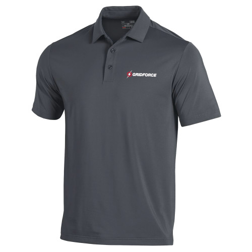 Under Armour Graphite Performance Polo-Gridforce