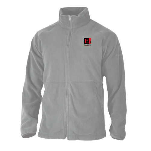 Columbia Grey Everest Ridge Fleece Full Zip Jacket-E3 Consulting