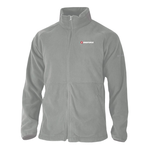 Columbia Grey Everest Ridge Fleece Full Zip Jacket-Gridforce