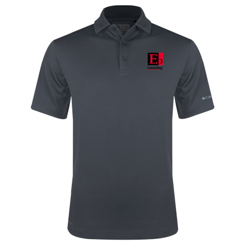 Columbia Charcoal Omni Wick Drive Polo-E3 Consulting