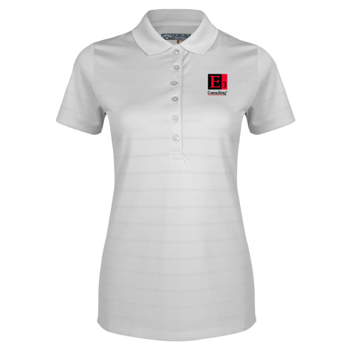 Callaway Womens White Opti Vent Polo-E3 Consulting