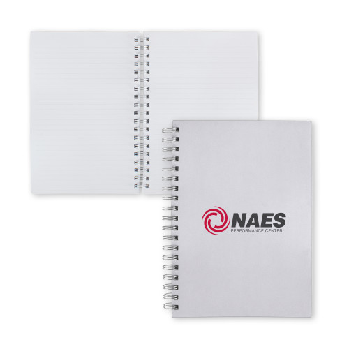 Clear 7 x 10 Spiral Journal Notebook-NAES Performance Center