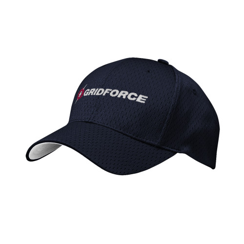 Navy Pro Mesh Structured Hat-Gridforce