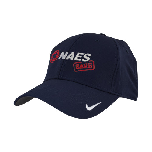 Nike Navy Swoosh Legacy 91 Hat-NAES Safe