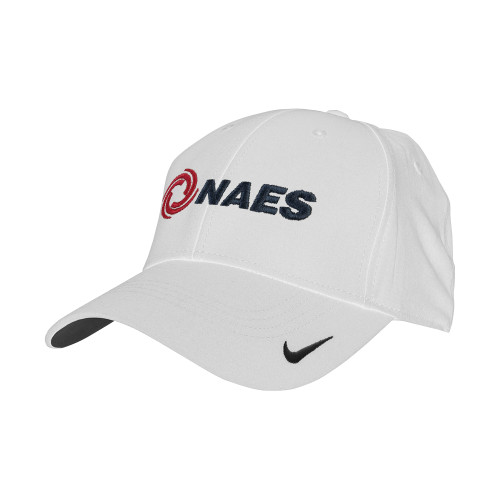 Nike White Swoosh Legacy 91 Hat-NAES