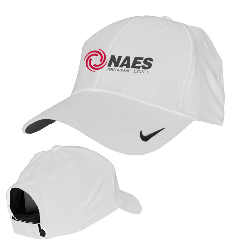 Nike White Swoosh Legacy 91 Hat-NAES Performance Center