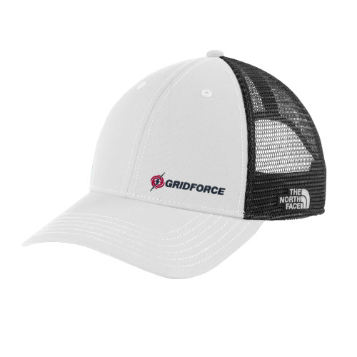 The North Face Vintage White/Grey Ultimate Trucker Hat-Gridforce