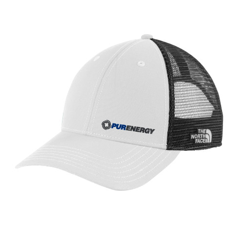 The North Face Vintage White/Grey Ultimate Trucker Hat-PurEnergy