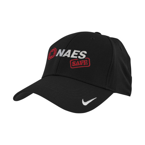 Nike Black Swoosh Legacy 91 Hat-NAES Safe