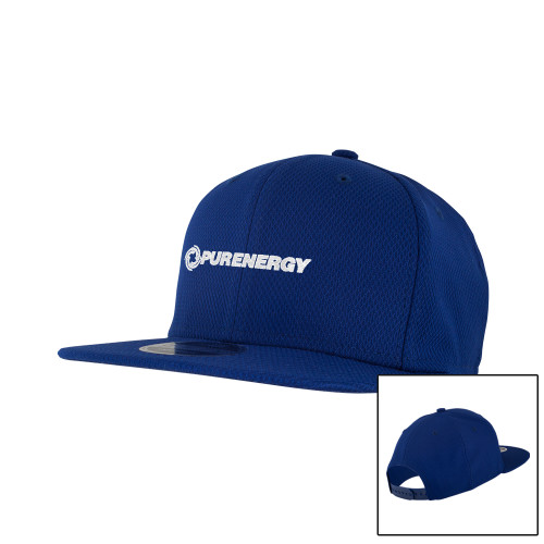 New Era Royal Diamond Era 9Fifty Snapback Hat-PurEnergy