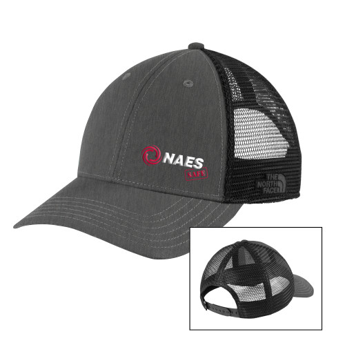 The North Face Grey Heather/Black Ultimate Trucker Hat-NAES Safe
