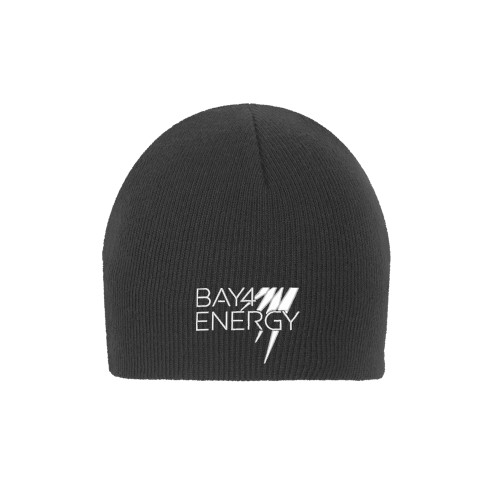 Charcoal Knit Beanie-NAES Bay4 Energy