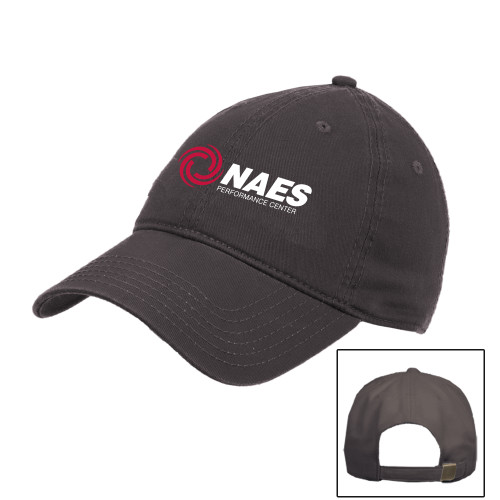 Charcoal Unstructured Adjustable Low Profile Hat-NAES Performance Center