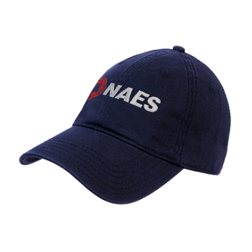 Navy Unstructured Adjustable Low Profile Hat-NAES