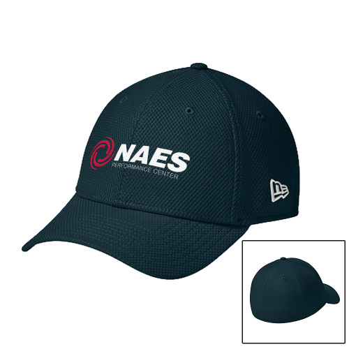 New Era Navy Diamond Era 39Thirty Stretch Fit Hat-NAES Performance Center