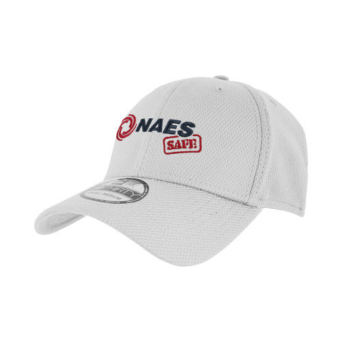 New Era White Diamond Era 39Thirty Stretch Fit Hat-NAES Safe