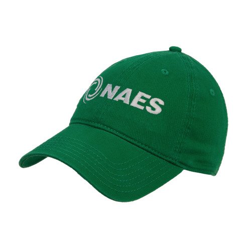 Kelly Green Unstructured Adjustable Low Profile Hat-NAES