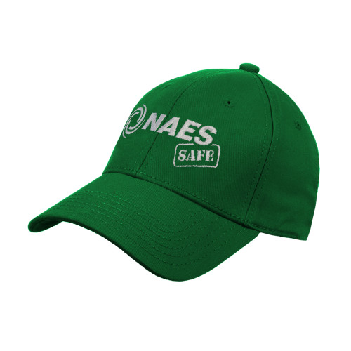 Kelly Green Structured Adjustable Pro Style Hat-NAES Safe