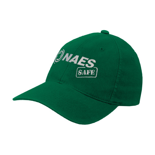 Kelly Green Flexfit Mid Profile Hat-NAES Safe