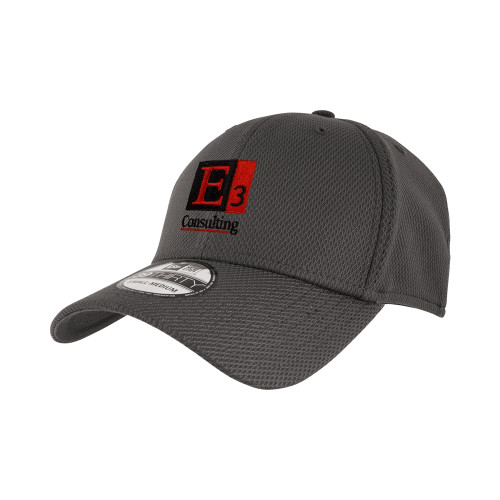 New Era Charcoal Diamond Era 39Thirty Stretch Fit Hat-E3 Consulting