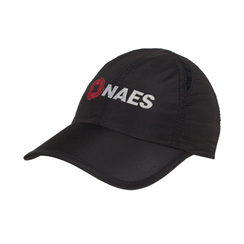 Womens Black Performance Cap-NAES