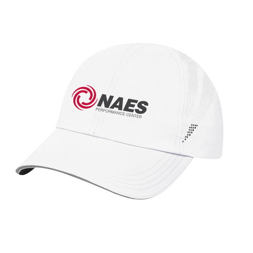 White Performance Cap-NAES Performance Center