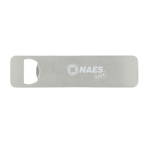 Magnetic Stainless Steel Bottle Opener-NAES Safe  Engraved