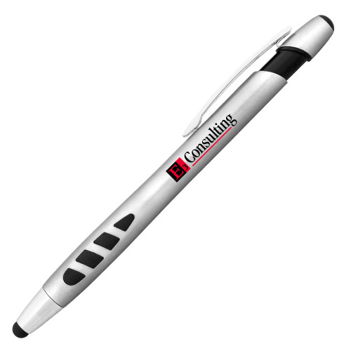 Veneno Silver Stylus Pen-E3 Consulting Wordmark