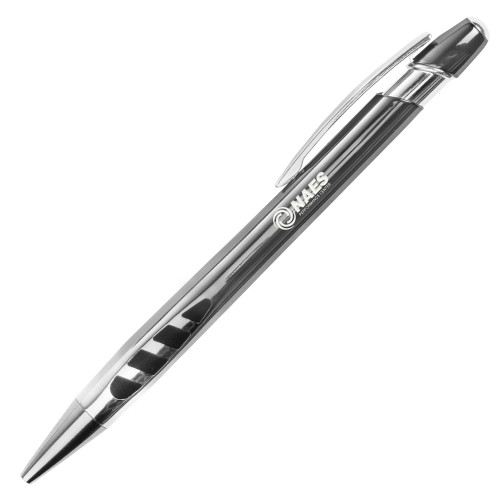 Veneno Metallic Charcoal Pen w/Blue Ink-NAES Performance CenterEngraved
