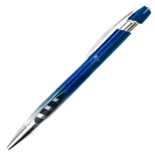 Veneno Metallic Royal Pen w/Blue Ink-NAES Bay4 Energy Engraved