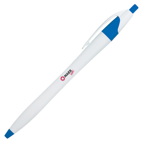 Dart White/Blue Pen w/Blue Ink-NAES Safe