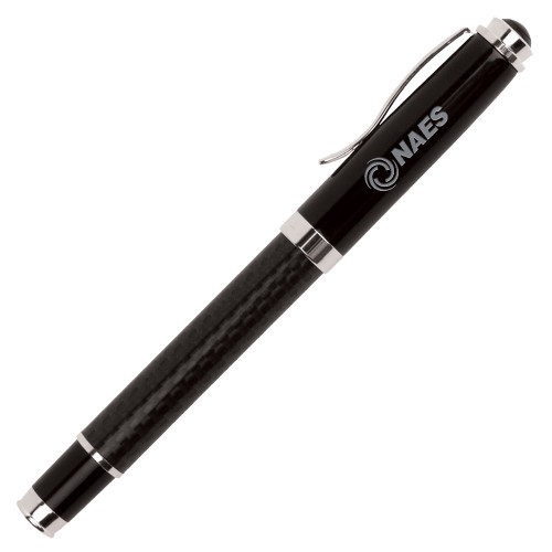 Luna Black Rollerball Pen-NAES  Engraved