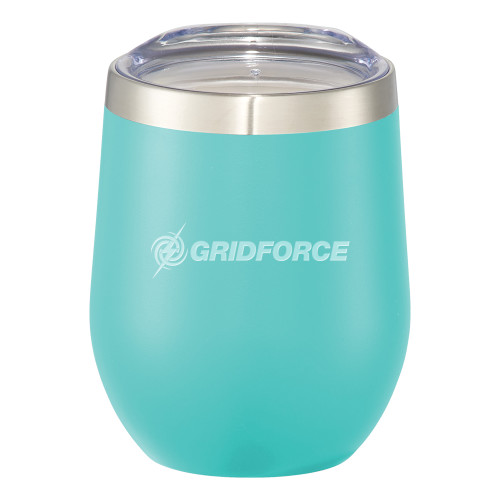 Corzo Vacuum Insulated Mint Cup 12oz-Gridforce Engraved
