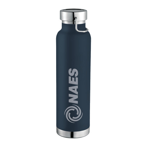 Thor Copper Vacuum Insulated Navy Bottle 22oz-NAES  Engraved