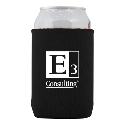 Neoprene Black Can Holder-E3 Consulting