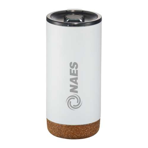 Valhalla Vacuum Insulated White Tumbler 16oz-NAES  Engraved