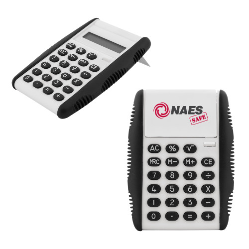 White Flip Cover Calculator-NAES Safe