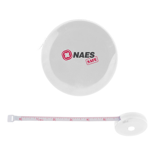 White Round Cloth 60 Inch Tape Measure-NAES Safe