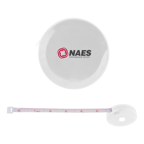 White Round Cloth 60 Inch Tape Measure-NAES Performance Center