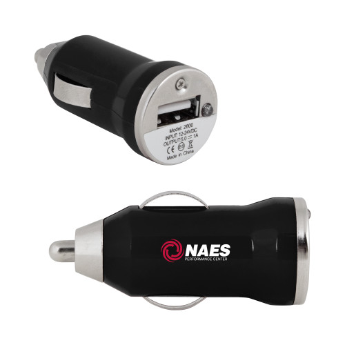 On the Go Black Car Charger-NAES Performance Center
