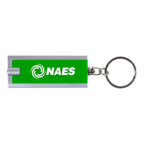 Turbo Kelly Green Flashlight Key Holder-NAES