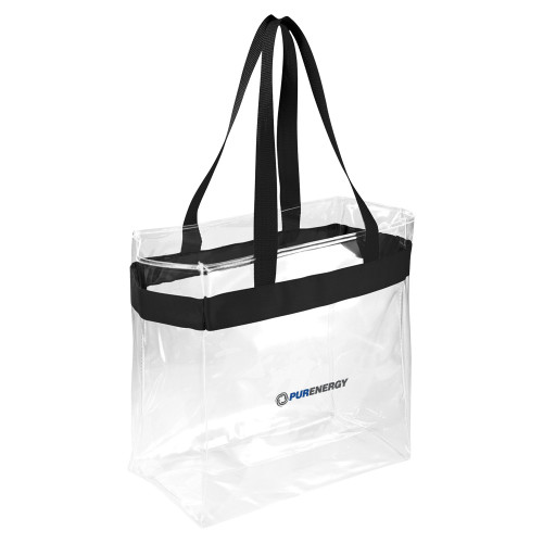 Game Day Clear Stadium Tote-PurEnergy