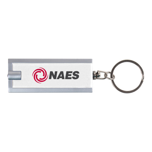 Turbo White Flashlight Key Holder-NAES