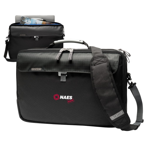 OGIO Black Pursuit Messenger Bag-NAES Safe