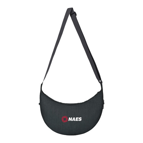 Alba Black Sand Sling Bag-NAES