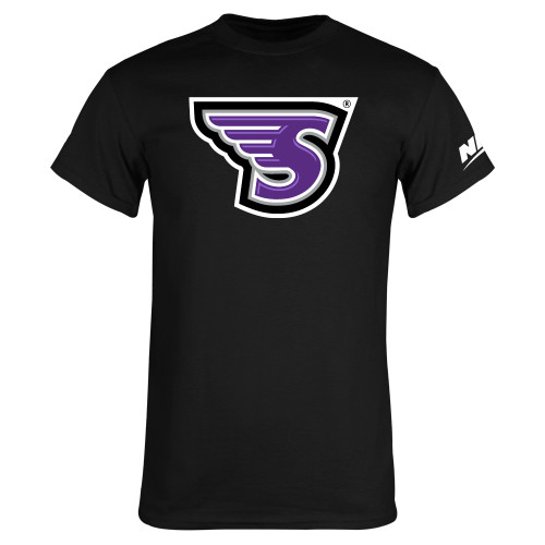 Black T Shirt-NEC Stonehill S