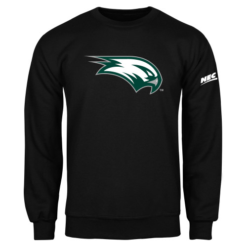 Black Fleece Crew-Northeast Conference Wagner College Mascot Mark