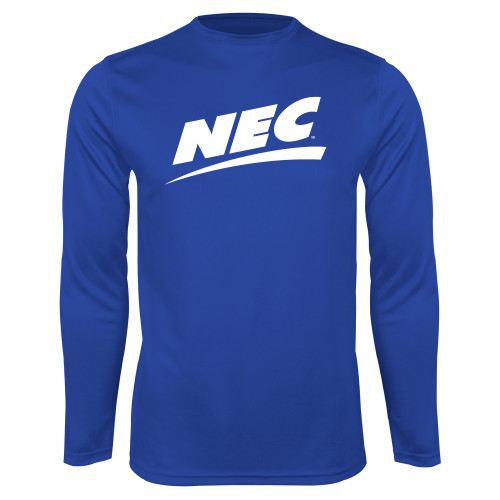 Royal Performance Long Sleeve Shirt-Northeast Conference NEC Flat Mark