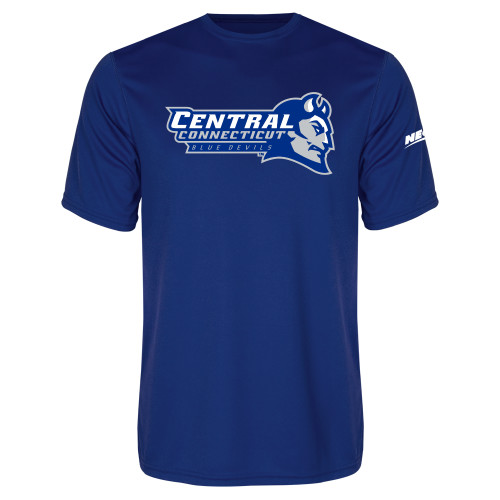 Royal Performance Tee-Northeast Conference Central Connecticut Primary Mark