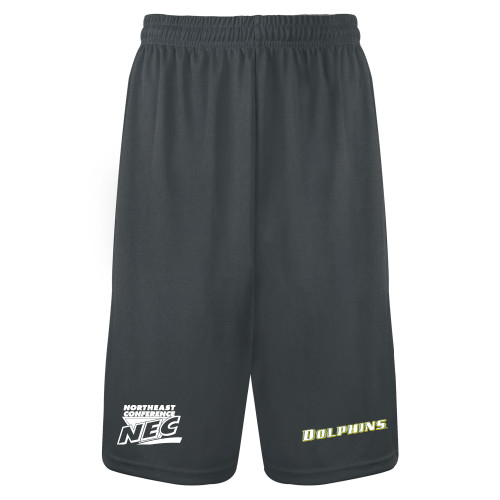 Steel Performance Classic 9 Inch Short-NEC Le Moyne Dolphins Flat Wordmark